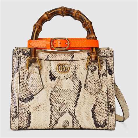 gucci bag python